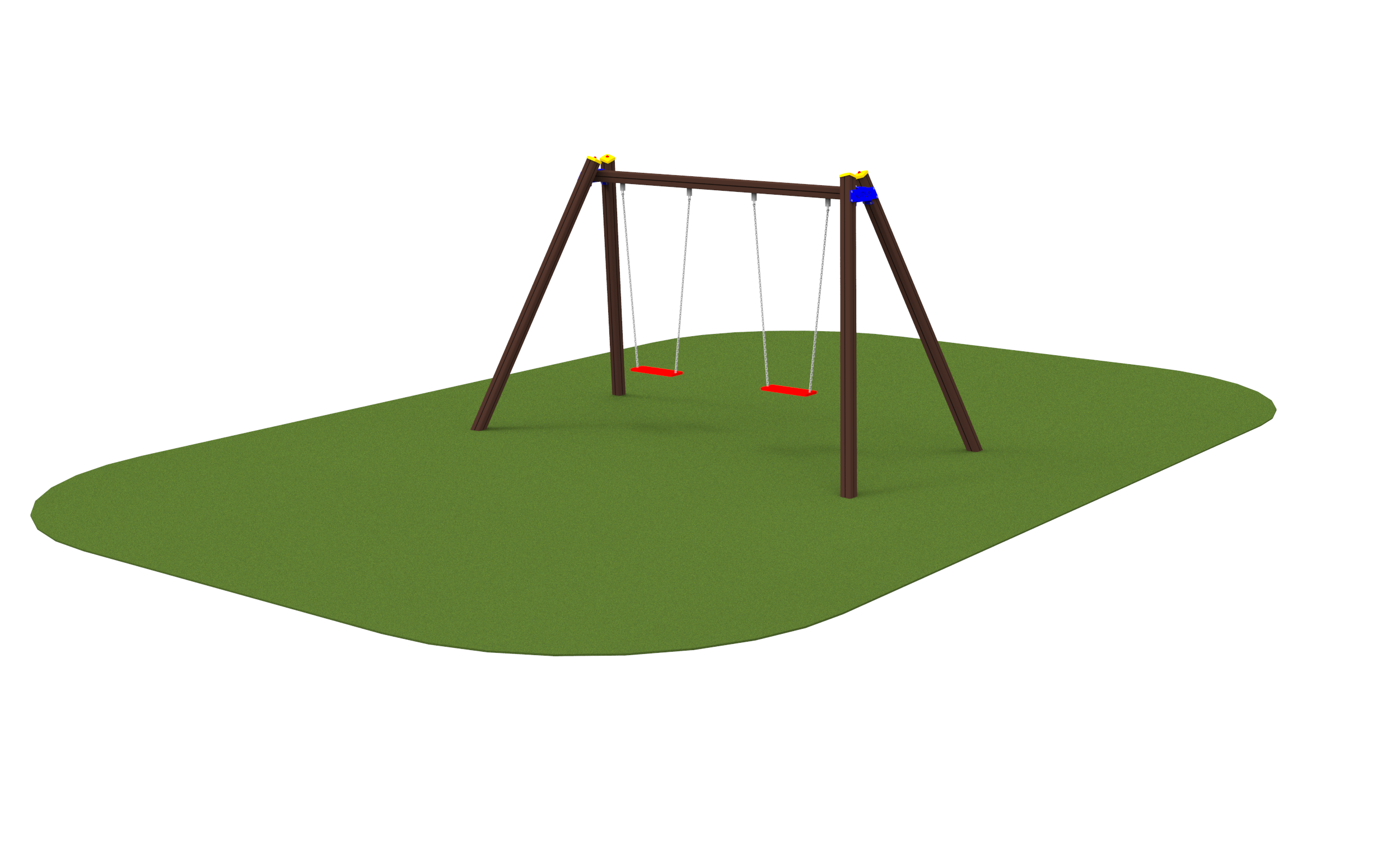 Swings Double swing ALUPLAY