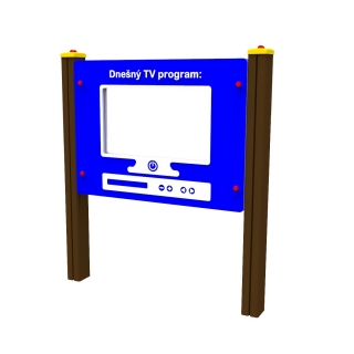 Interactive panel TV
