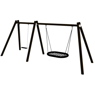 Single swing + nest swing