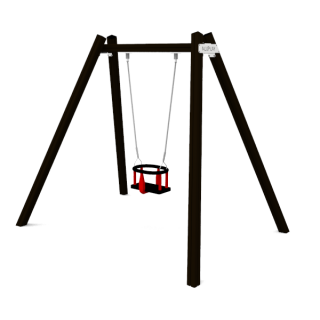 Single baby swing 