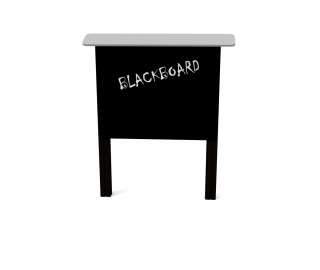 Interactive panel Blackboard with roof